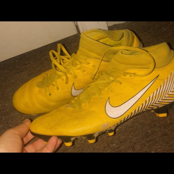 Yellow Neymar mercurial Vapor 12 Elite FG - Picture 1 of 3